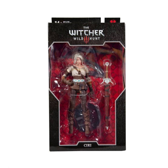 Ciri The Witcher 3: Wild Hunt McFarlane figura 18 vm