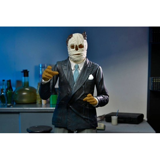 The Invisible Man Universal Monsters Ultimate Neca figura 18 cm