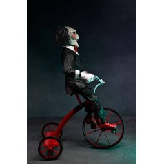 Billy The Puppet Saw action figura with tricycle figura 30 cm