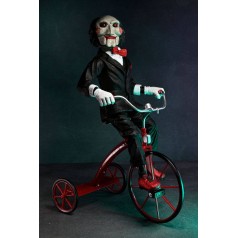 Billy The Puppet Saw action figura with tricycle figura 30 cm