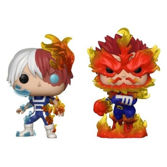 Funko POP! Shoto Todoroki & Endeavor 2 pack special Edition (My hero Academia)