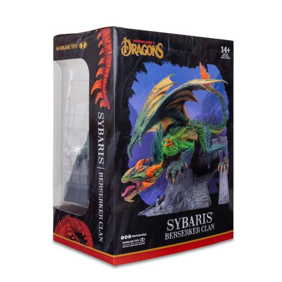 Sybaris Berserker Clan Dragons McFarlane series 8 Estatua 34 cm