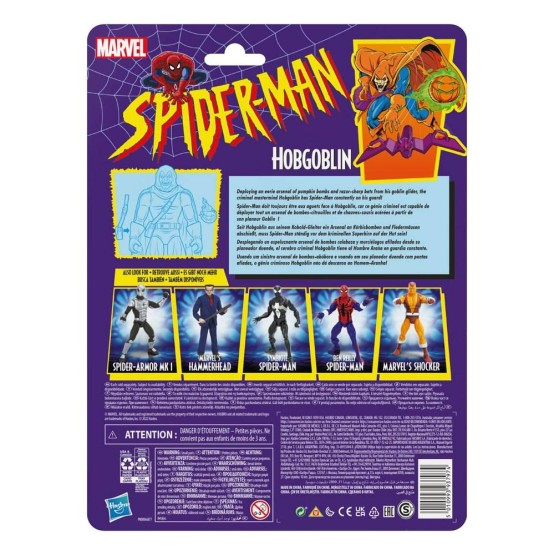 Hobgoblin Marvel Legends retro Spider-Man figura 15 cm