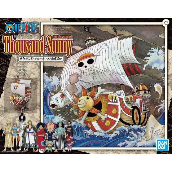 Thousand Sunny One Piece Land of Wano ver. model kit Figura 30 cm