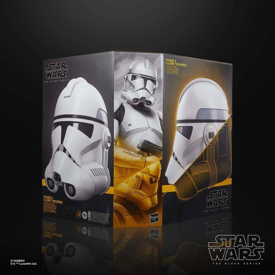 Casco Clone Trooper The Black Series SW: The Clone Wars Réplica