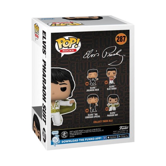 Funko POP! 287 Elvis Pharaoh Suit (Elvis Presley)