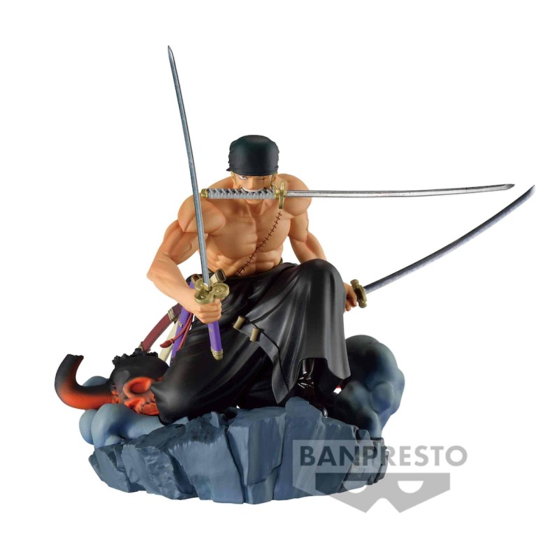 Roronoa Zoro The Brush One Piece Dioramatic Figura 16 cm