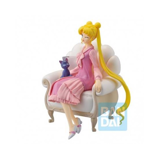 Usagi & Luna Sailor Moon Antique Style Ichibansho figura 13 cm