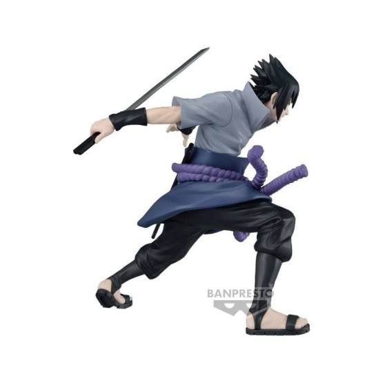 Uchiha Sasuke 3 Naruto Shippuden Vibration Star figura 13 cm