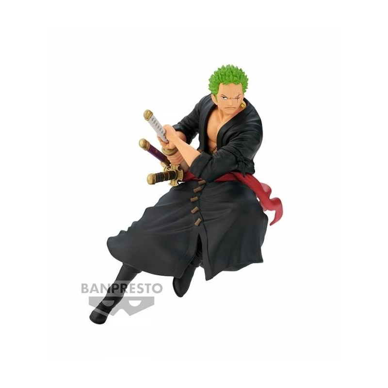 Roronoa Zoro One Piece Battle Record figura 16 cm