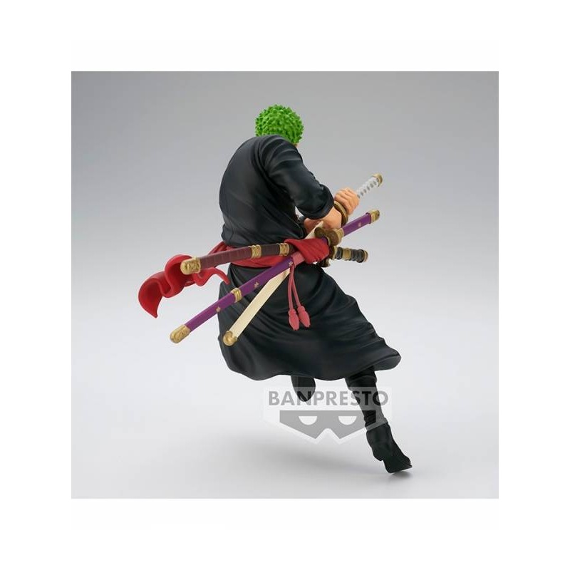 Roronoa Zoro One Piece Battle Record figura 16 cm