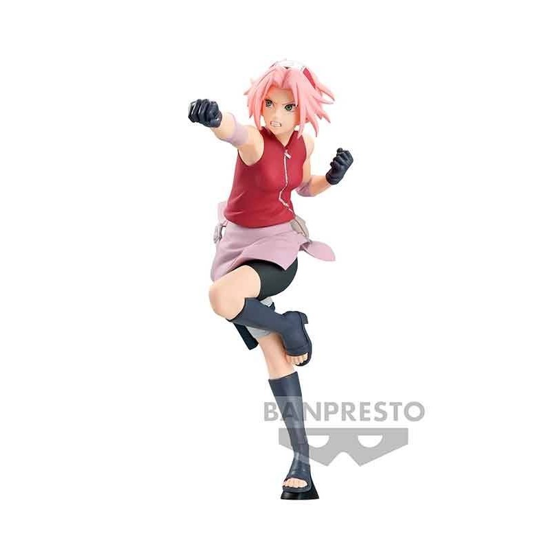 Haruno Sakura Naruto Shippuden Vibrations Stars figura 16 cm