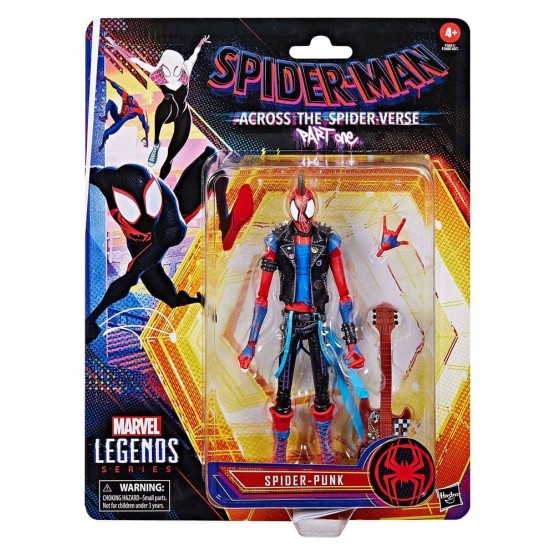 Spider-Punk Marvel Legends Spider-Man: Across the Spider-Verse figura Miles Morales 15 cm