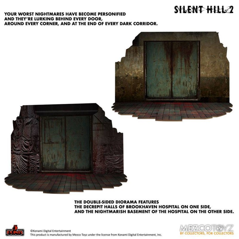Bubble Head Nurse & Red Pyramid Thing Silent Hill 2 Deluxe box set de 2 figuras 15 cm