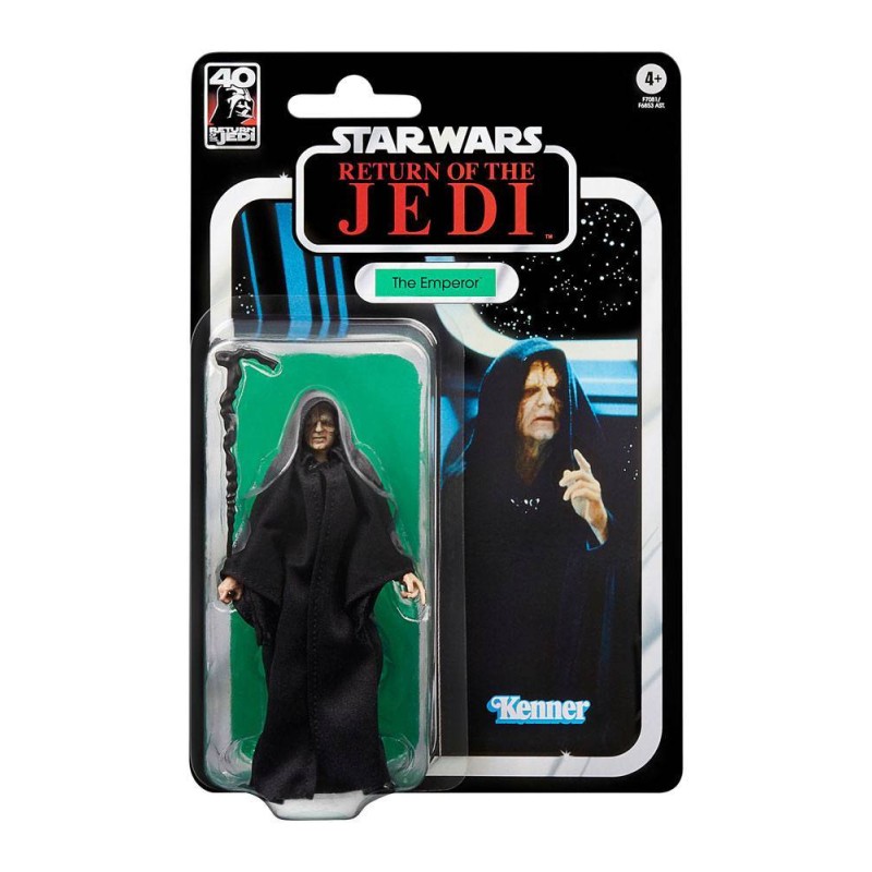 The Emperor The Black Series SW: Return of the Jedi 40th anniversary  figura 15 cm