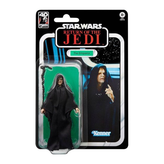 The Emperor The Black Series SW: Return of the Jedi 40th anniversary  figura 15 cm