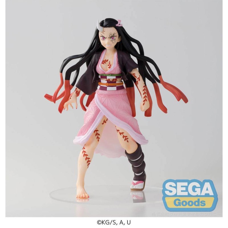 Nezuko Kamado Advancing Demon Form Demon Slayer figura 21 cm