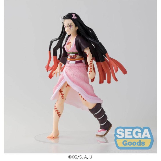 Nezuko Kamado Advancing Demon Form Demon Slayer figura 21 cm