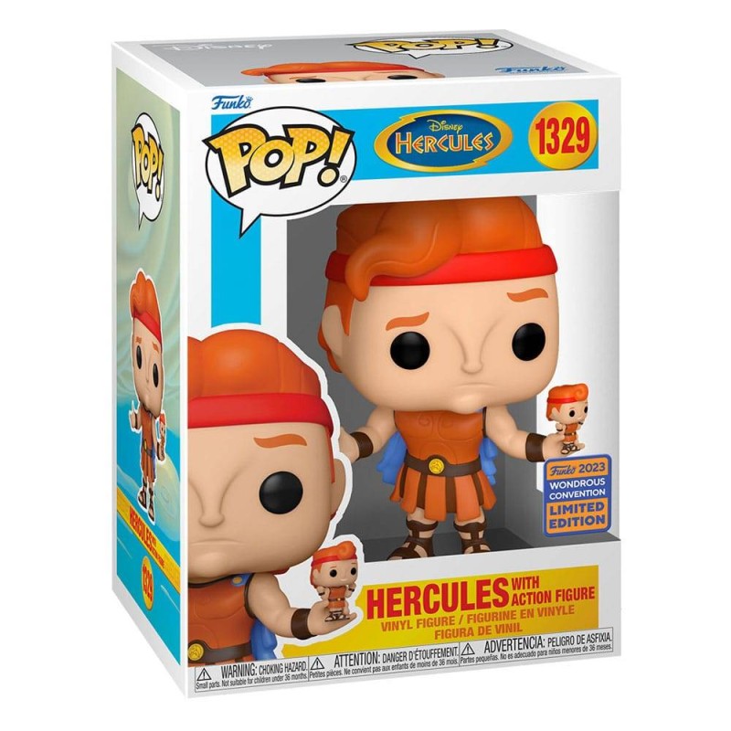 Funko POP! 1329 Hercules with Action figure (Disney Hercules9