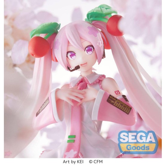 Hatsune Miku Luminasta Sakura figura 21 cm