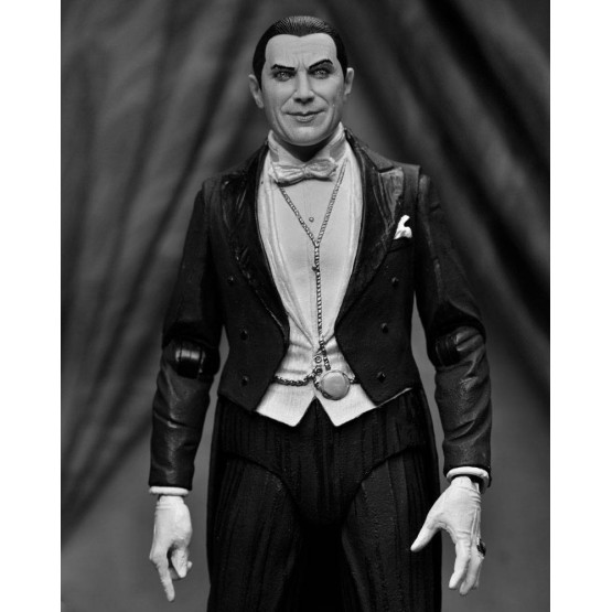 Dracula (Blanco y Negro) Ultimate Neca figura 18 cm