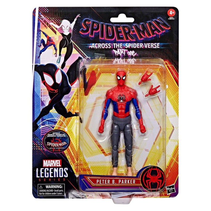 Peter B. Parker Marvel Legend Spider-Man: Across The Spider-Verse figura 15 cm