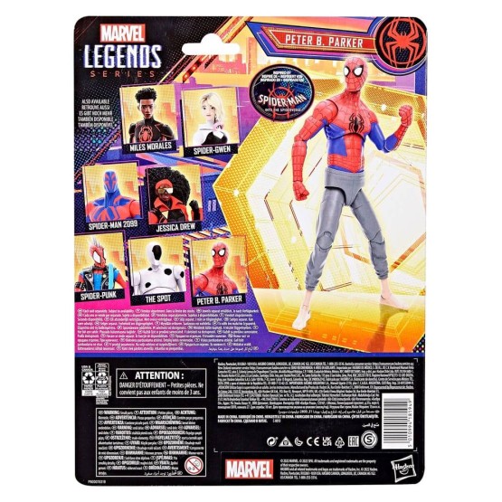 Peter B. Parker Marvel Legend Spider-Man: Across The Spider-Verse figura 15 cm