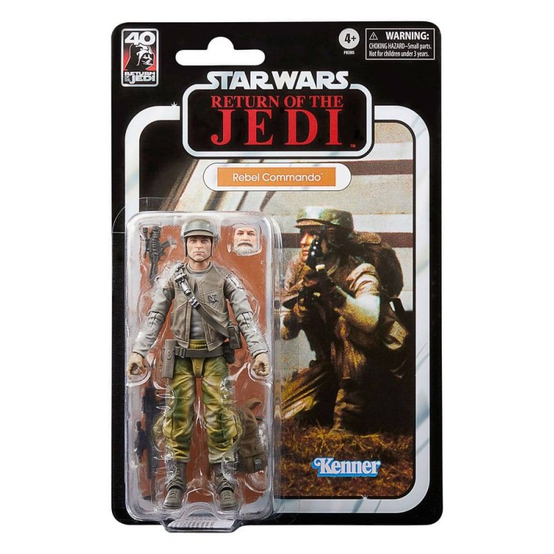 Rebel Commando The Black Series SW: Return of The Jedi figura 15 cm