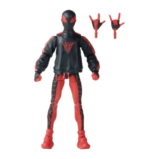 Miles Morales Spider-Man Marvel Legends Retro figura 15 cm