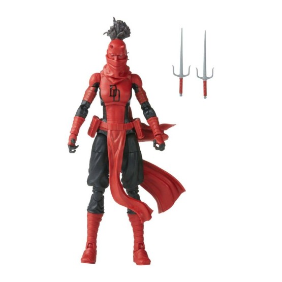 Elektra Natchios Daredevil Spider-Man Marvel Legends Retro figura 15 cm