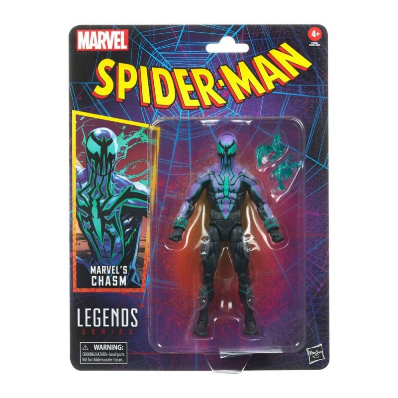 Chasm Spider-Man Marvel Legends Retro figura 15 cm
