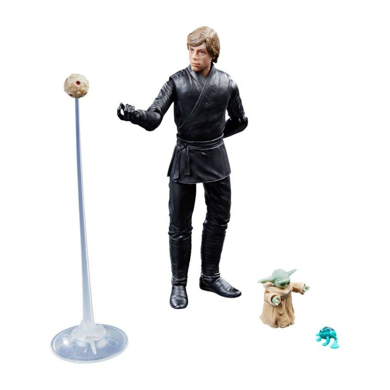 Luke Skywalker & Grogu The Black Series SW: The Book of Boba Fett figura 15 cm