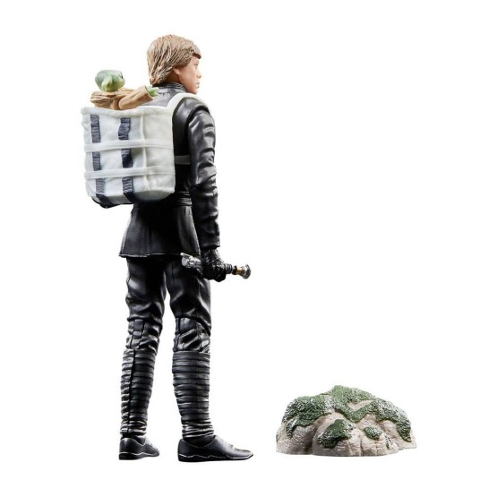 Luke Skywalker & Grogu The Black Series SW: The Book of Boba Fett figura 15 cm