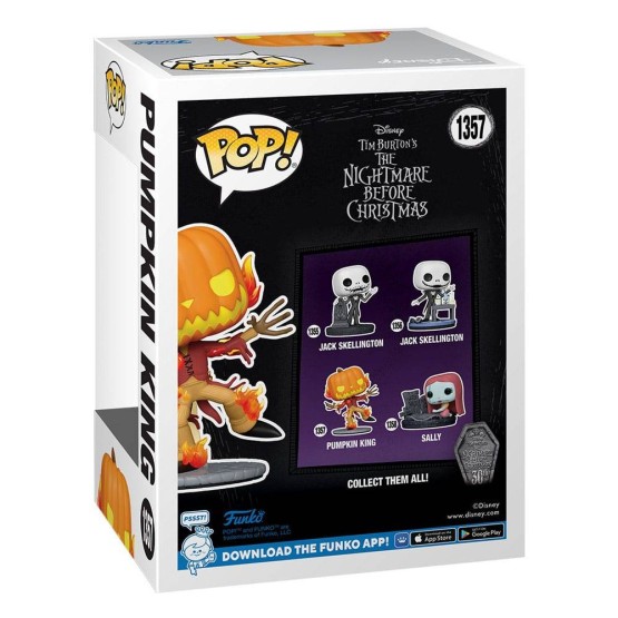 Funko POP! 1357 Pumpkin King (Pesadilla antes de Navidad)