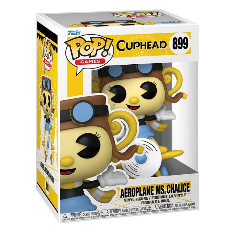 Funko POP! 899 Aeroplane Ms. Chalice (Cuphead)