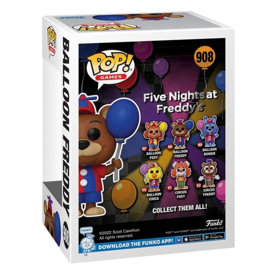 Funko POP! 908 Ballon Freddy (Five nights at Freddy's)