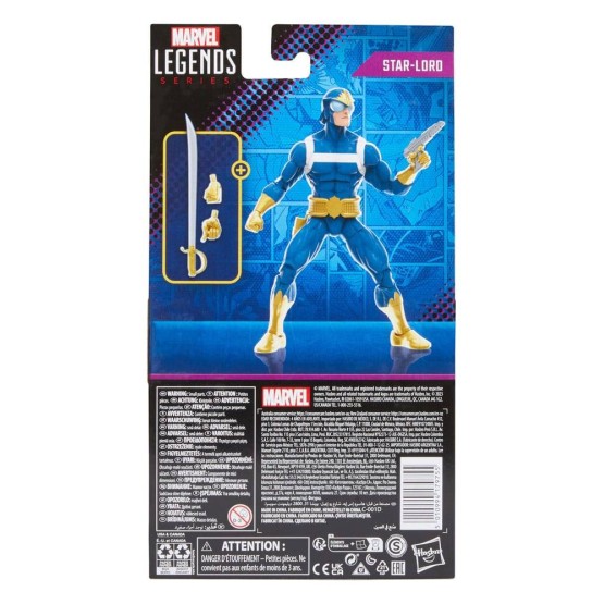 Star-Lord Marvel Legends Guardians of the Galaxy figura 15 cm