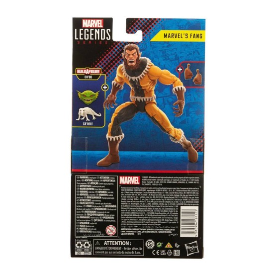 Fang Marvel Legends X-Men BAF Ch'oo figura 15 cm