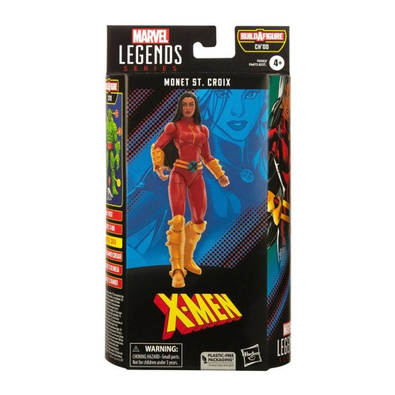 Monet St. Croix Marvel Legends X-Men BAF Ch'oo figura 15 cm