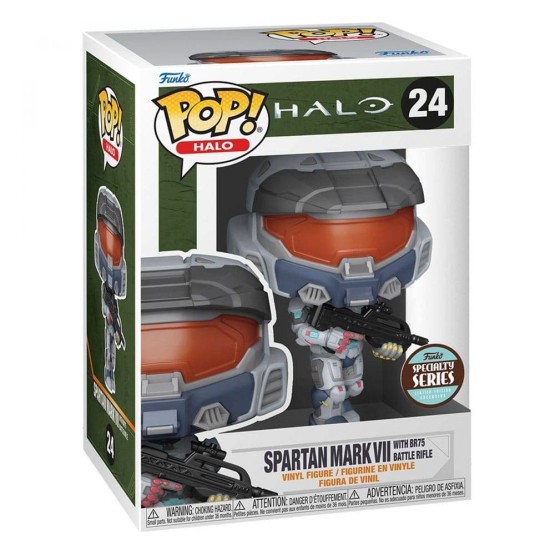 Funko POP! 24 Spartan Mark VII with BR75 Battle Rifle Specialty Series (Halo)