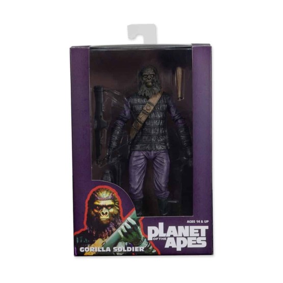 FIGURA 18 CM GORILLA SOLDIER EL PLANETA DE LOS SIMIOS CLASICA SERIE 1