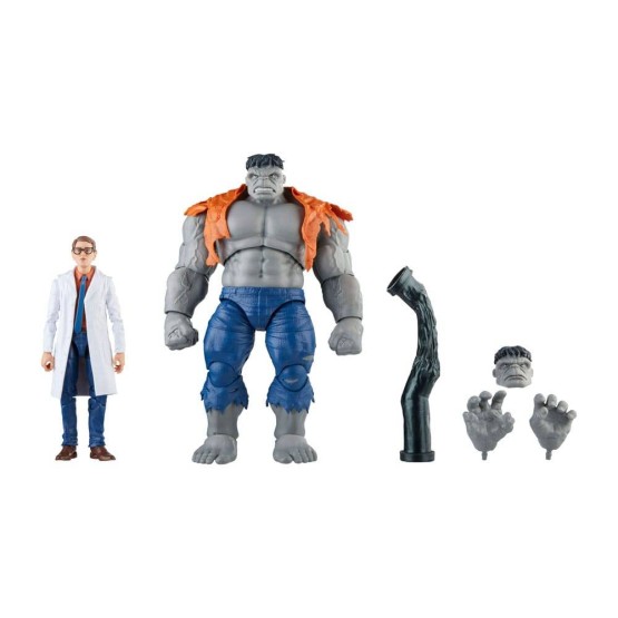 Gray Hulk and DR. Bruce Banner Marvel Legends Avengers: Beyond Earth's Mightiest figura 15 cm