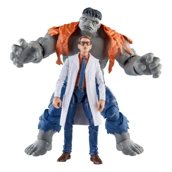 Gray Hulk and DR. Bruce Banner Marvel Legends Avengers: Beyond Earth's Mightiest figura 15 cm