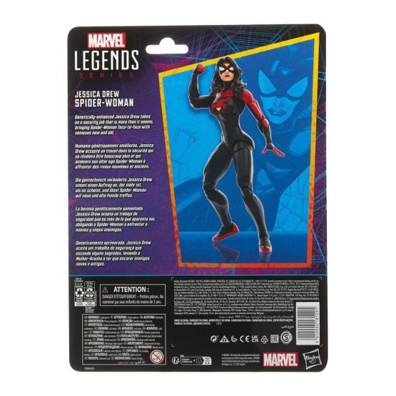 Jessica Drew Spider-Woman Marvel Legends Retro 15 cm