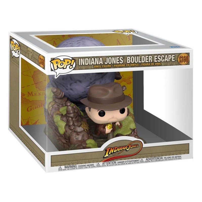 Funko POP! 1360 Indiana Jones Boulder Escape (el Arca Perdida)