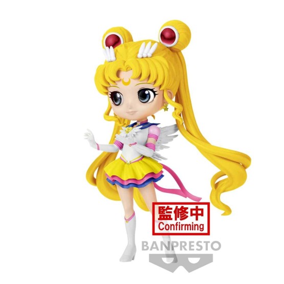 Eternal Sailor Moon Ver. A Q Posket Sailor Moon Cosmos figura 14 cm