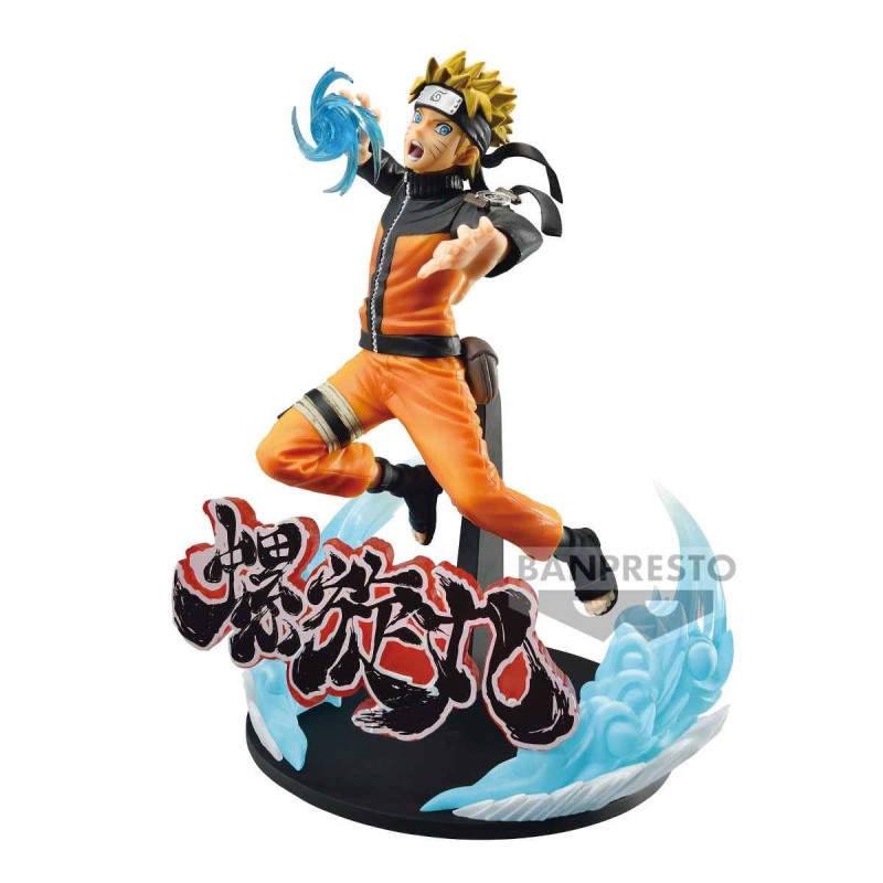 Uzumaki Naruto Naruto Shippuden Vibration Stars Special version figura 21 cm