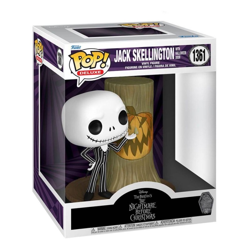 Funko POP! 1361 Jack Skellington with Halloween Door (Pesadilla antes de Navidad)