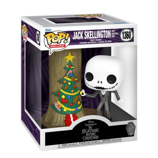 Funko POP! 1360 Jack Skellington with christmas door (Pesadilla antes de navidad)