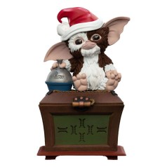 Gizmo with Santa Hat Gemlins Mini Epic Limited Edition figura 12 cm